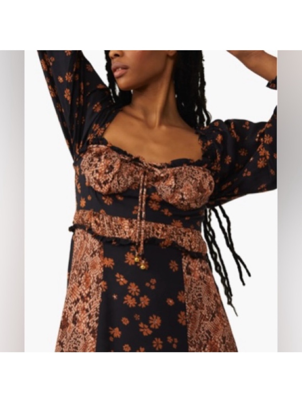 Free People, Tiger Lily Floral, Maxi Dress